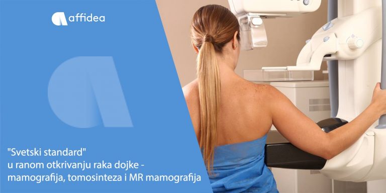 “Svetski standard” u ranom otkrivanju raka dojke – mamografija, tomosinteza i MR mamografija