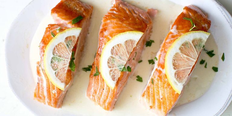 Losos u sosu od grejptruta za: srce, mozak, vid (recept)