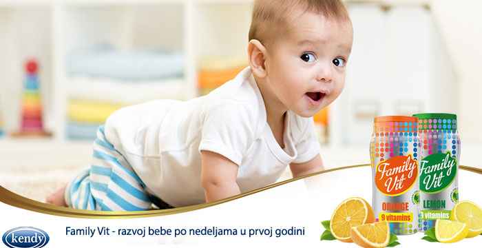 Beba u 21. nedelji: Postavlja temelje za puzanje i sedenje