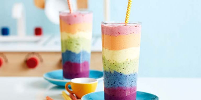 Rainbow smoothie: “Duga u čaši” za zdrave mališane