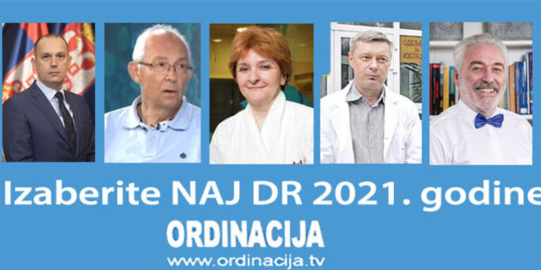 Izabran je “NAJ DR 2021. godine”, po mišljenju čitalaca portala ordinacija.tv