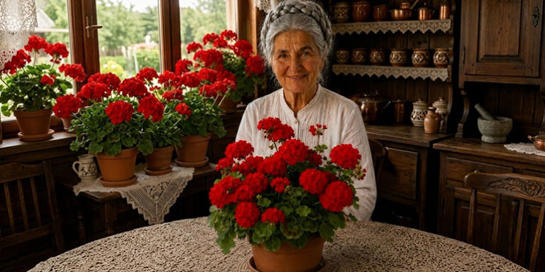 Muškatle: Za VELIKE CVETOVE dodajte ovo 🌺 Bakin savet